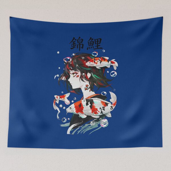 Item preview, Japanese Koi Fish Art  designed and sold by florencehowell3.