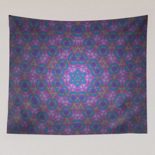 Item preview, Dark Geometric Fractal Pattern designed and sold by IntelliMindDesigns.