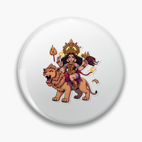 Item preview, Divine Durga Navratri Blessings designed and sold by scale-sdenae.