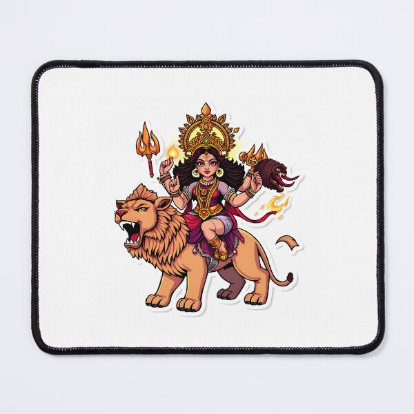 Item preview, Divine Durga Navratri Blessings designed and sold by scale-sdenae.
