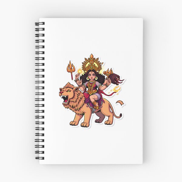 Item preview, Divine Durga Navratri Blessings designed and sold by scale-sdenae.