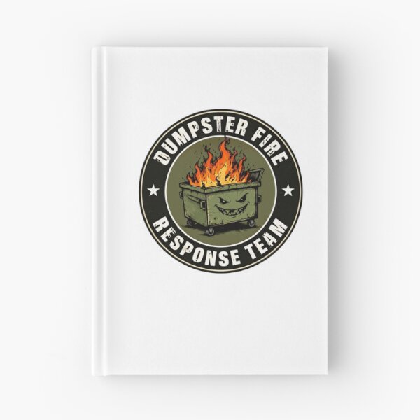 Item preview, Dumpster Fire Response Team Chaotic Humor Meme designed and sold by HumansStuck12.