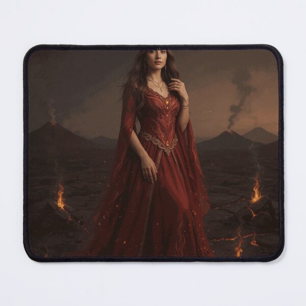 Item preview, Fire Queen in a Volcanic Fantasy Kingdom designed and sold by DorKestrel.