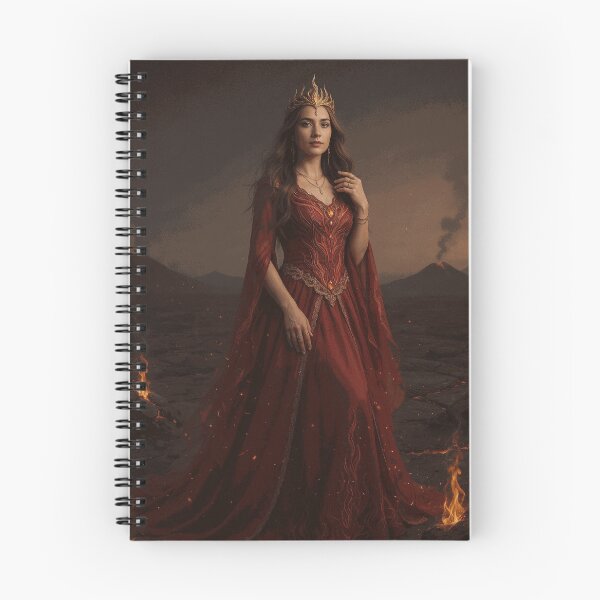 Item preview, Fire Queen in a Volcanic Fantasy Kingdom designed and sold by DorKestrel.