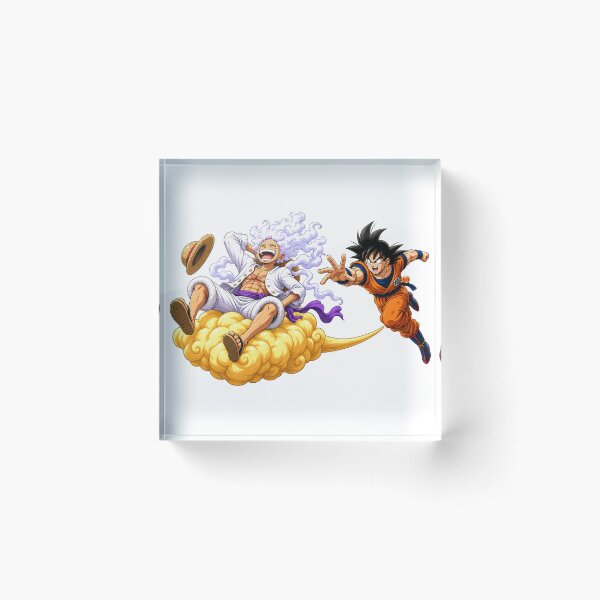 Item preview, Luffy Steals Nimbus from Goku designed and sold by SamySalti.