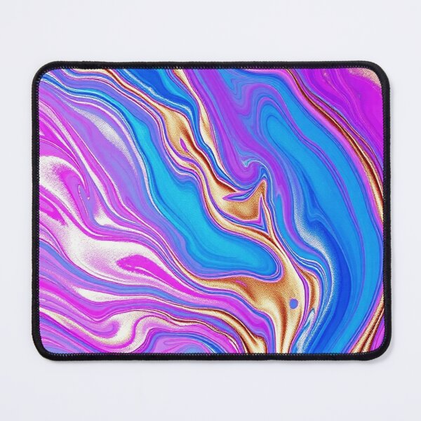Item preview, Vibrant Purple Blue Fluid Marble designed and sold by IntelliMindDesigns.