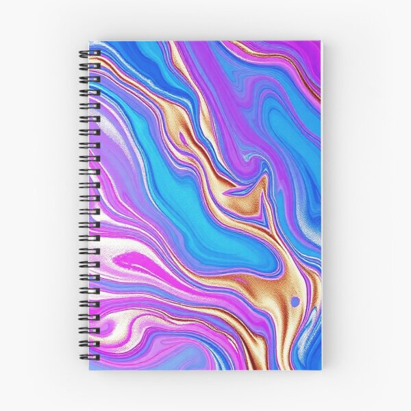 Item preview, Vibrant Purple Blue Fluid Marble designed and sold by IntelliMindDesigns.