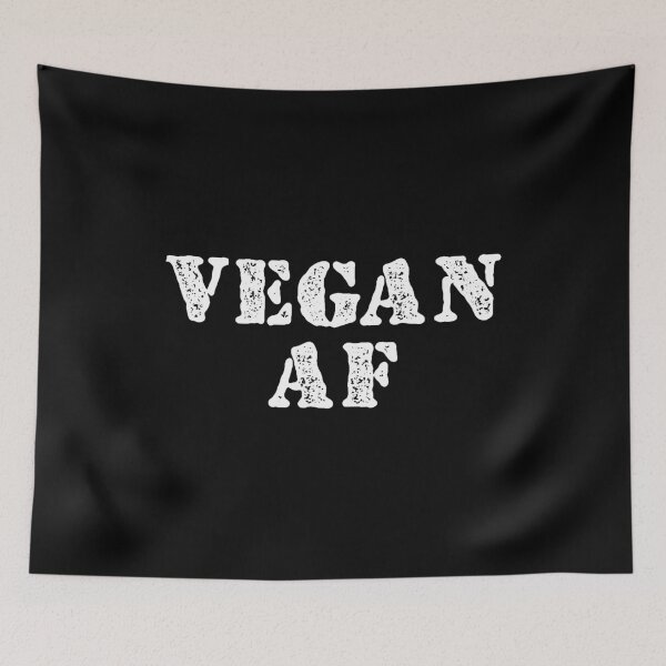 Item preview, Vegan AF - Funny Vegan Vegetarian Gift designed and sold by keviacevarya.