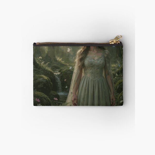 Item preview, Enchanted Forest Maiden Surrounded by Butterflies designed and sold by DorKestrel.
