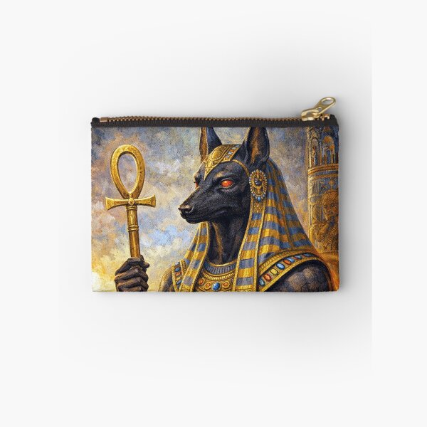 Item preview, Anubis Painting – Egyptian God of Death and the Afterlife designed and sold by GalleryKauffeld.