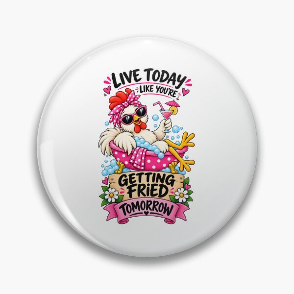 Item preview, Funny Sassy Chicken Cartoon – Colorful Farm Animal Humor designed and sold by scanusha1979.