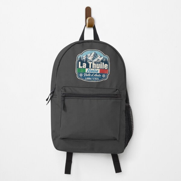 Item preview, La Thuile Aosta Valley Italy Italia Ski Skiing Sticker TShirt 01 designed and sold by OuterShellUK.