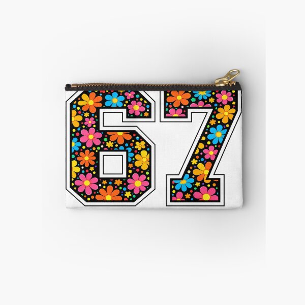 Item preview, Floral 67 - Six Seven Meme Retro Flower Design designed and sold by yodaddydesigns.