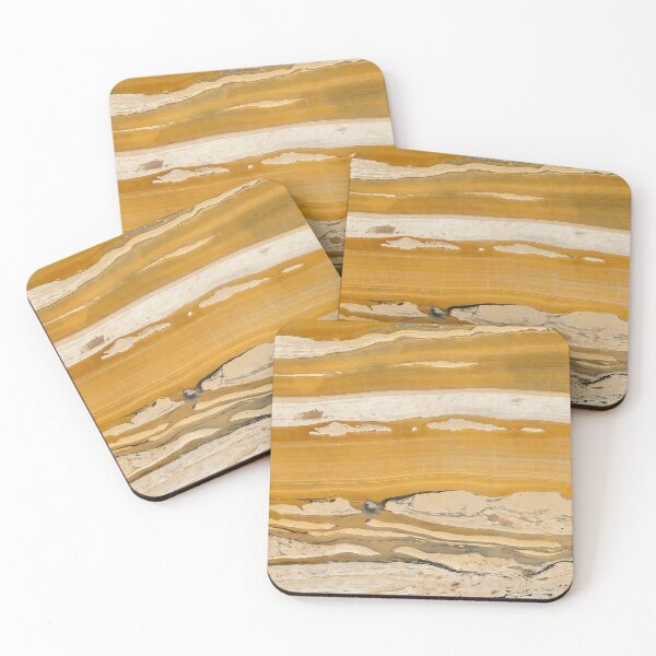Item preview, Imaginary Worlds: Golden Tides - Surreal Ocean Landscape designed and sold by Atlas-of-Worlds.