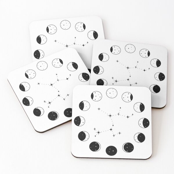 Item preview, Constellation Moon phases designed and sold by LovelyLu.
