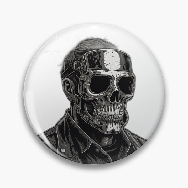 Item preview, Dark Skull Rider in Leather Jacket designed and sold by NovaPrintLab92.