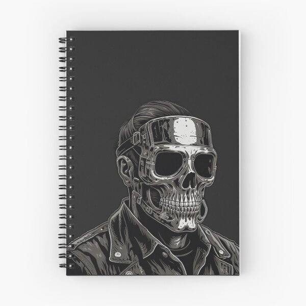 Item preview, Dark Skull Rider in Leather Jacket designed and sold by NovaPrintLab92.