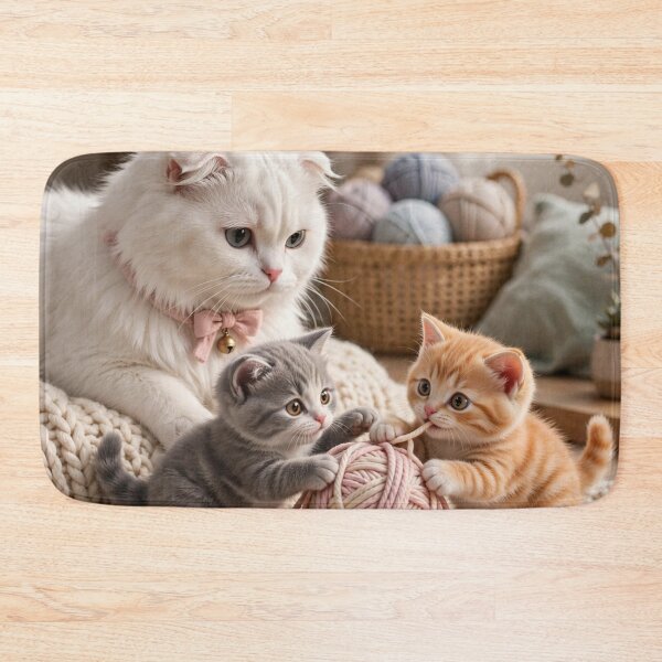 Item preview, Cat Family  designed and sold by AwesomeDigiShop.