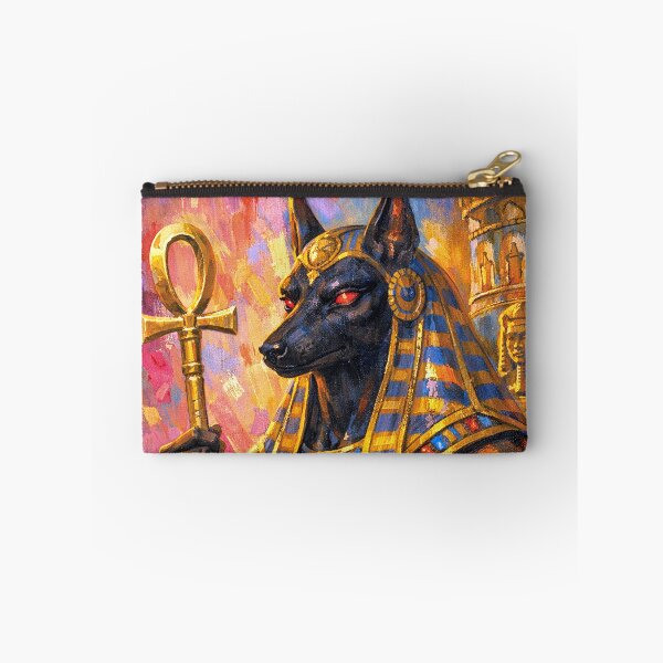Item preview, Anubis Painting – Ancient Egyptian God of the Afterlife designed and sold by GalleryKauffeld.
