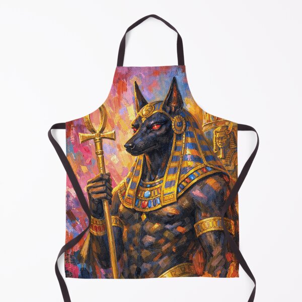 Item preview, Anubis Painting – Ancient Egyptian God of the Afterlife designed and sold by GalleryKauffeld.