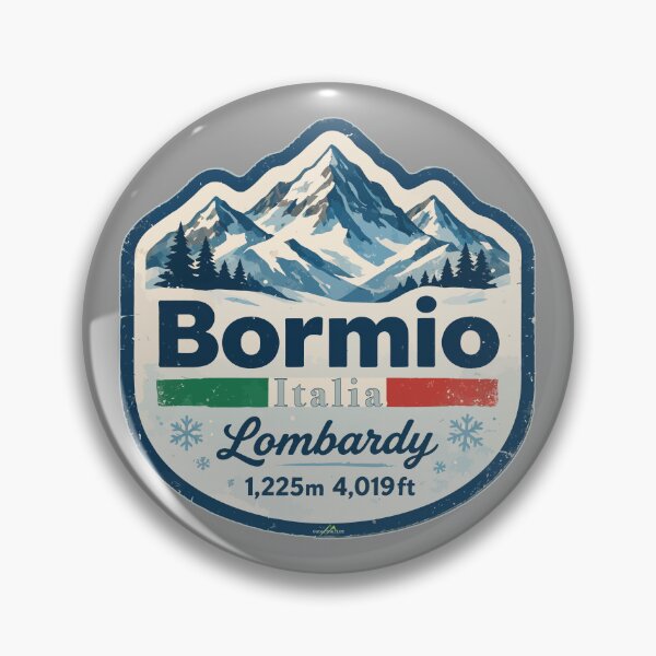Item preview, Bormio Italy Italia Ski Skiing Italian Aples Sticker TShirt 06 designed and sold by OuterShellUK.