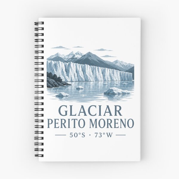 Item preview, Perito Moreno Glacier coordinates designed and sold by ChicClicker.