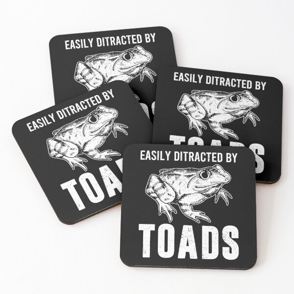 Item preview, Easily Distracted By Toads - Frog Toad Lover Joke designed and sold by shileaavdy.