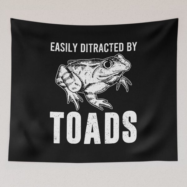 Item preview, Easily Distracted By Toads - Frog Toad Lover Joke designed and sold by shileaavdy.
