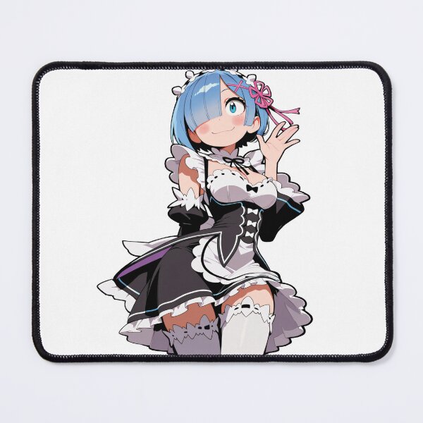 Item preview, Chibi Rem Waving Sticker designed and sold by RGB-crayon.