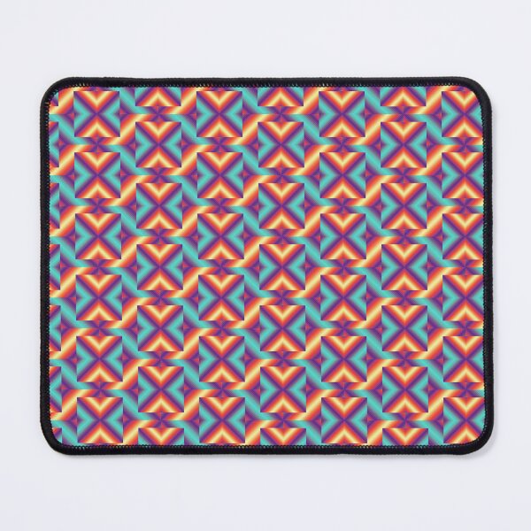 Item preview, Interdimensional Psychedelic Crochet Geometric Pattern Retro Optical Illusion designed and sold by whimsiqueer.