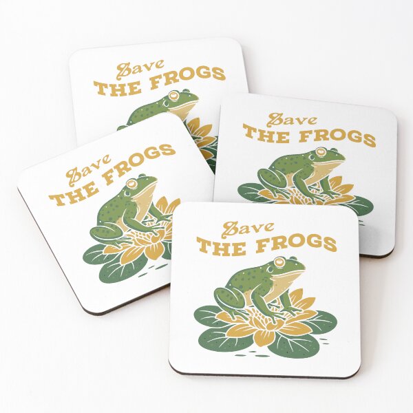 Item preview, Save the Frogs Lily Pad designed and sold by Stayfrostybro.