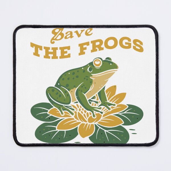 Item preview, Save the Frogs Lily Pad designed and sold by Stayfrostybro.