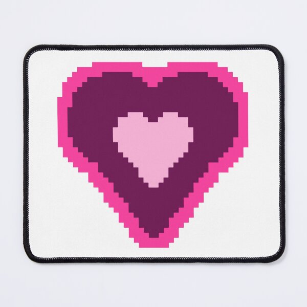 Item preview, Pink Pixel Heart Romantic Retro 8 Bit Life Token Graphic designed and sold by YourPalCujoShop.
