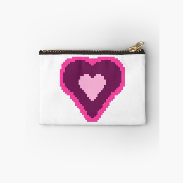 Item preview, Pink Pixel Heart Romantic Retro 8 Bit Life Token Graphic designed and sold by YourPalCujoShop.