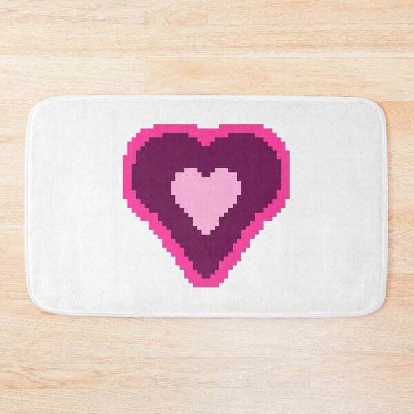 Item preview, Pink Pixel Heart Romantic Retro 8 Bit Life Token Graphic designed and sold by YourPalCujoShop.