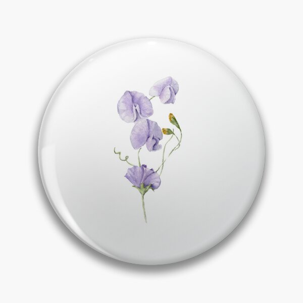 Item preview, April Birth Flower - Sweet Pea designed and sold by Anyahei.