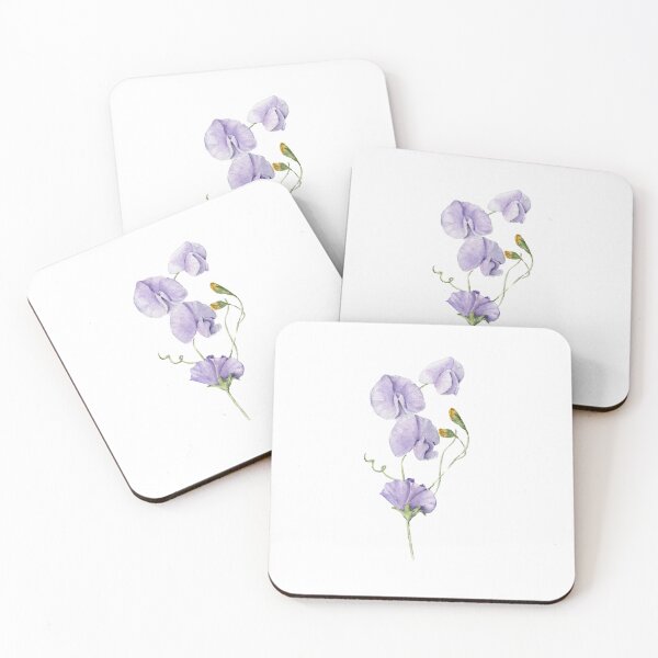 Item preview, April Birth Flower - Sweet Pea designed and sold by Anyahei.