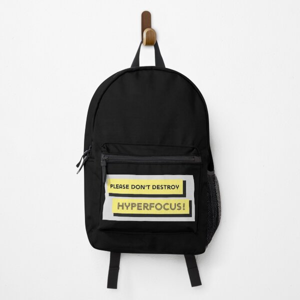 Item preview, Please Don't Destroy Hyperfocus Label designed and sold by NoBatteryClub.