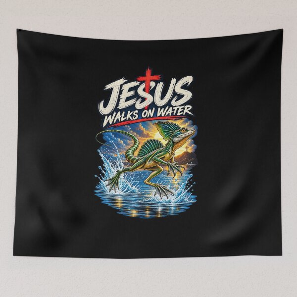 Item preview,  jesus lizard running on water. Jesus lizard . designed and sold by Obinne.