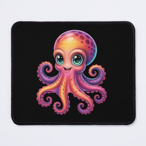 Item preview, Colorful Kawaii Octopus Shirt – Cute Rainbow Sea Creature Ocean Lover Gift designed and sold by ZyxDes.
