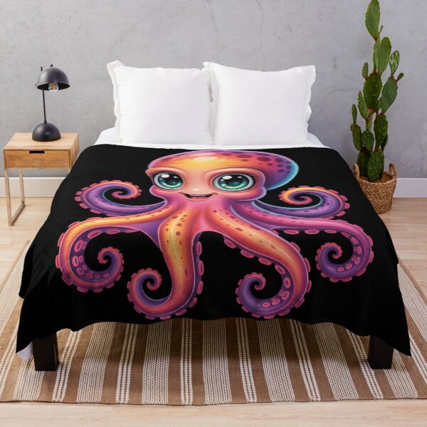 Item preview, Colorful Kawaii Octopus Shirt – Cute Rainbow Sea Creature Ocean Lover Gift designed and sold by ZyxDes.