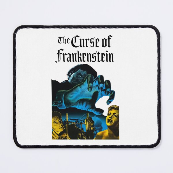 Item preview, The Curse of Frankenstein (Gothic Logo In Black) designed and sold by Atomic Mouth Designs.