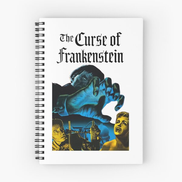 Item preview, The Curse of Frankenstein (Gothic Logo In Black) designed and sold by Atomic Mouth Designs.