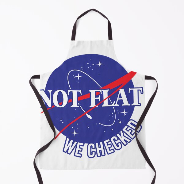 Item preview, Nasa Not Flat We Checked designed and sold by wygalorebaug.
