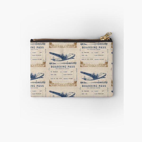 Item preview, Nassau Vintage Boeing Clipper Mid‑Century Travel Stamp designed and sold by stickercuffs.