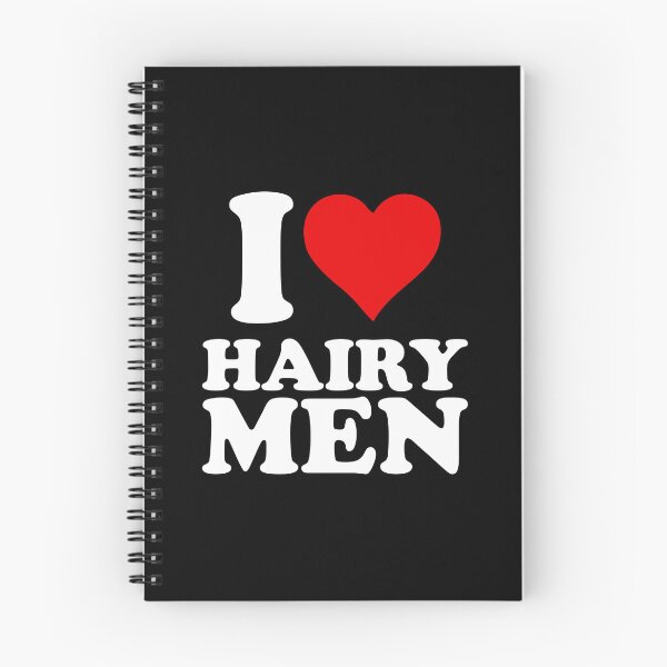 Item preview, I Heart Hairy Men - Funny Saying designed and sold by diannitagemvi.