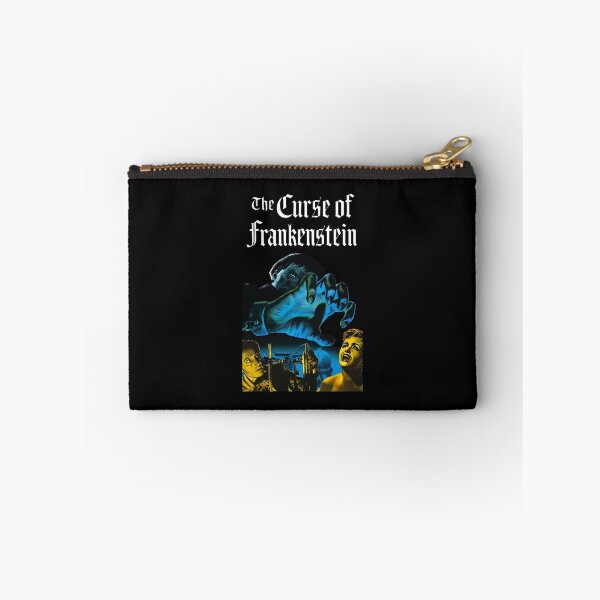 Item preview, The Curse of Frankenstein (Gothic White Logo, No Background) designed and sold by Atomic Mouth Designs.