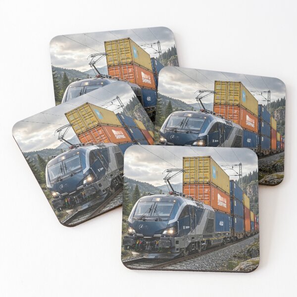 Item preview, Three Stack Train designed and sold by AwesomeDigiShop.