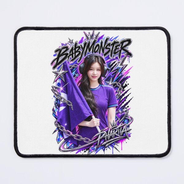 Item preview, Pharita BABYMONSTER Motorsport Pit Crew Edition | Metallic Chrome Art designed and sold by Valereekmerch.