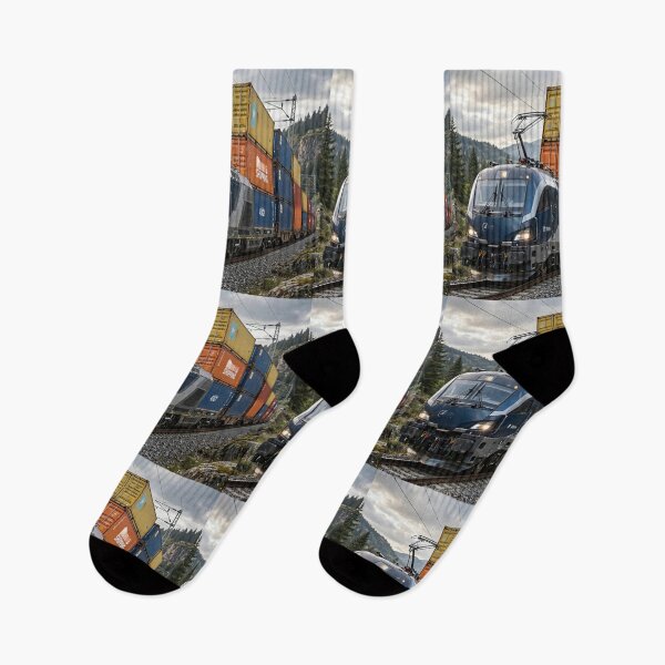 Item preview, Three Stack Train designed and sold by AwesomeDigiShop.